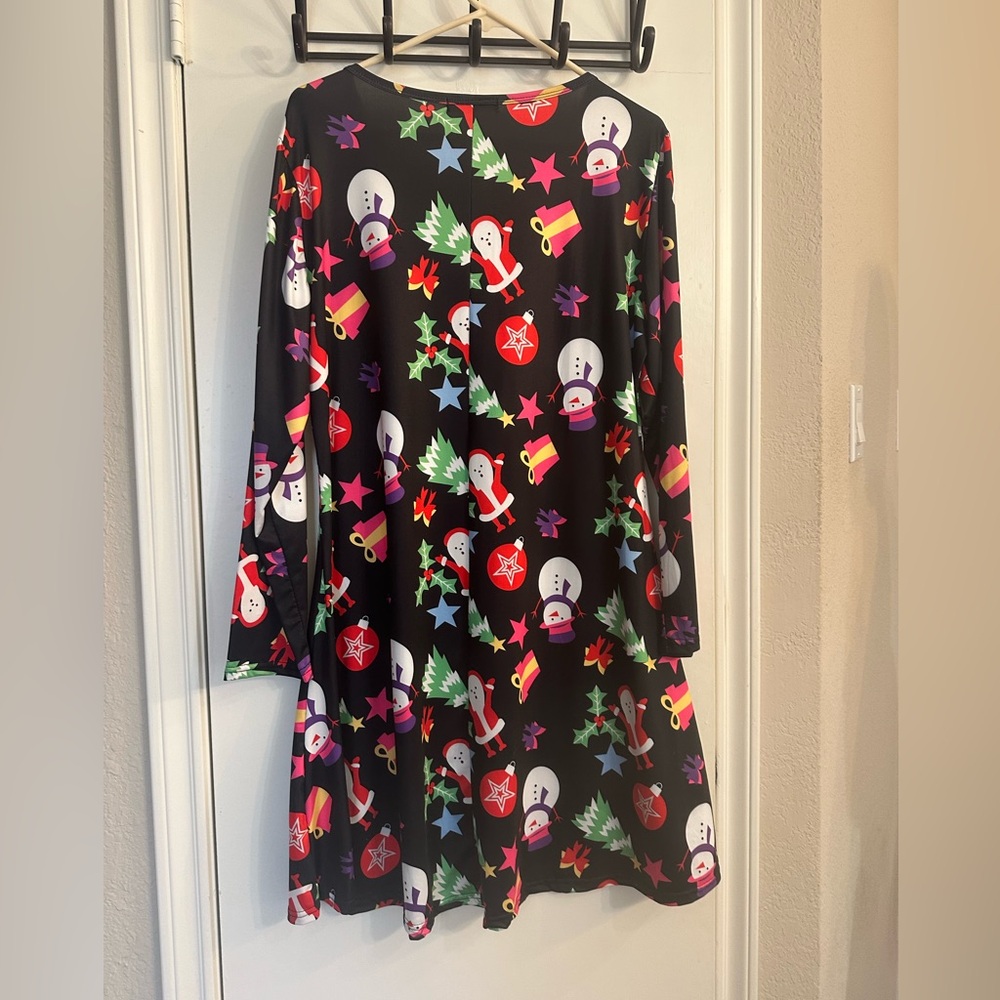 Tunic style Christmas dress